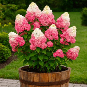 Syrinhortensia ‘Vanille Fraise Rosa’