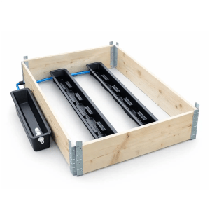 Akvadukt – Selvregulerende vanningssystem for pallekarm 120 x 80 cm