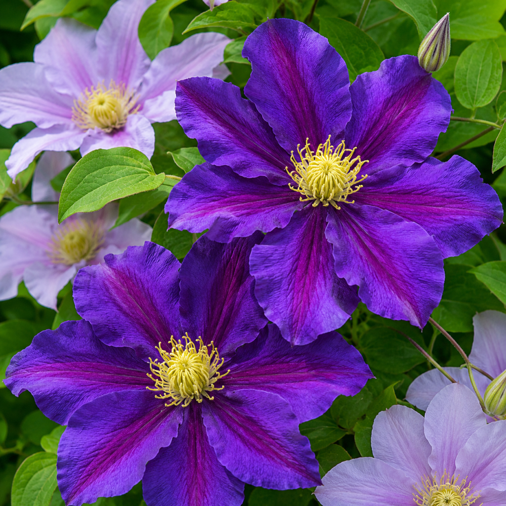 Klematis-'Lavender Beauty’